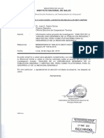 Instituto Nacional de Salud - Informe Final de Evaluacion