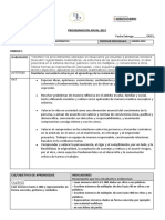 Planificación Matematica 3°