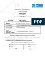 100 Points Au Total, Répartis Comme Suit Dans Le Tableau Ci-Dessous