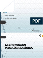 Psicología Clínica: Docente Responsable