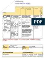 Resolvemos Problemas de Su Entornocomparando Los Reciduos Solidos