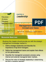 Leadership: Strategic Management