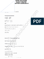 Ncert Solutions For Class 12 Maths Chapter 4 Determinants Ex 4 1