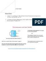 Introduction To Heat Transfer: Reference Books