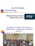 The Basic Ecclesial Community