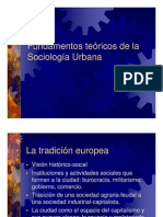 Teoria y Sociologia Urbana