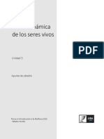 U3 - Termodinámica de Los Seres Vivos - Física e Introducción A La Biofísica