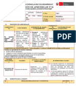 Sesion de Aprendizaje para Inicio de Año 2023 Primero Inglés