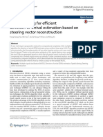 Spatial Aliasing For Efficient Direction-Of-Arrival Estimation Based On Steering Vector Reconstruction