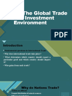 The Global Trade and Investment Environment