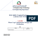 ELE 4623: Control Systems: Faculty of Engineering Technology