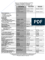 UPLB Modified Academic Calendar Jan 5 2021