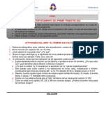 Prof. Marco Antonio Castro Chuquimia Matemática: Nombre Completo Curso: Fecha