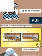 DRRR POWERPOINT Types of Hazards