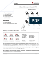 HY1908P/M/B/ MF /PS/PM: N-Channel Enhancement Mode MOSFET