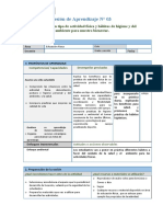 1°y 2° SESIÓN DE APRENDIZAJE EDUCACION FISICA