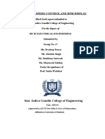 BLDC Motor Speed Control and RPM Display