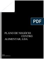 Plano de Negócio Centro Alimentar, Lda