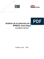 Análisis de La Situación de Salud Del IPRESS José Olaya: Chiclayo, Perú 2022