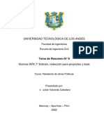 Normas APA 7° Edisión, Redacción para Proyectos y Tesis