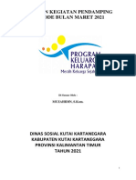 Laporan Kegiatan Pendamping Periode Bulan Maret 2021: Muzahidin, S.Kom