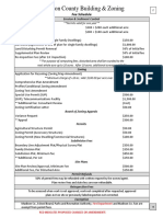 2023 Madison County Fee Schedules