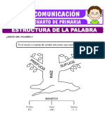 Estructura de La Palabra para Cuarto de Primaria