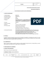 I. Datos Generales: Facultad de Ciencias de La Salud Programa de Medicina Sílabo de Internado (Ginecología-Obstetricia)