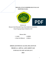 Makalah Faktor Keberhasilan Dan Keberkahan Dalam Berwirausaha