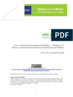 Notas Caracteristicas Del Derecho Internacional Publico