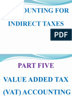 Accounting For Indirect Taxes