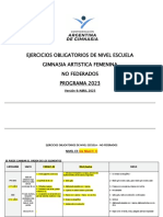 Niveles E1 2 Y 3 ABRIL 2023