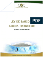 Ley de Bancos y Grupos Financieros