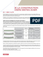 Principe de La Construction Des Planchers Mixtes Acier Et Béton