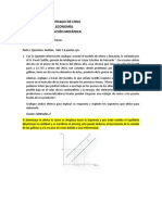 Prueba Introducción A La Economía - Ingeniería Ejecución Mecánica - USACH