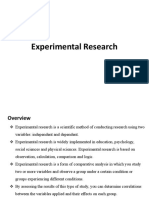 Experimental Research