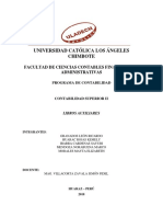 Universidad Católica Los Ángeles Chimbote: Facultad de Ciencias Contables Financieras Y Administrativas