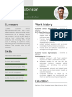 CV Template 0018