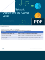 Module 6: Network Design and The Access Layer: Networking Essentials (NETESS)