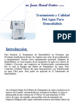 Tratamiento y Calidad Del Agua para Hemodiálisis