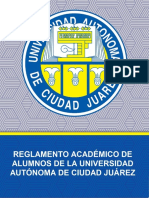 Reglamento Academico de Alumnos Uacj