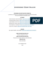 La Anemia y Su Relación Con El Desarrollo de Los Niños de La Institución Educativa "San Juan de Maynas" Moyobamba, 2022