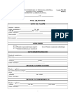 Formatos para Pasantía Ocupacional