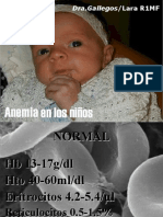 Anemias en Pediatria