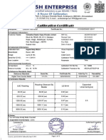 29-Stop Watch Calibration Cartificate