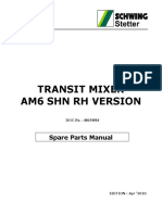 Spare Parts Manual of AM6 SHN RH VERSION, Doc - No. 80154016, Edition - Jun'10 PDF