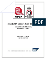 Six Sigma Green Belt