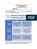 Caso Adidas y Nike - Direccion Estrategica - Juan de Dios Parra Garcia PDF