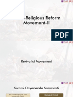 Modern History Module 9 Socio Religious Reform Movement II and Pyq 40 PDF