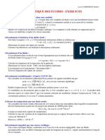 Cinematique Des Fluides Exercices - Compress PDF